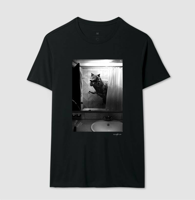 Camiseta Tradicional Rotina Pré-Histórica
