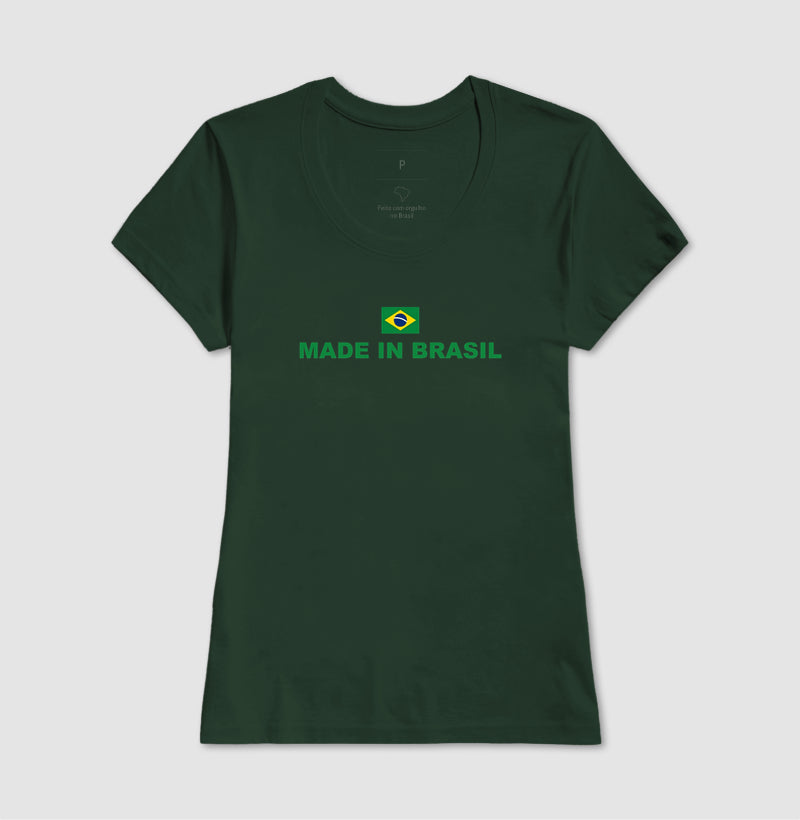 Camiseta Tradicional Made In Brasil
