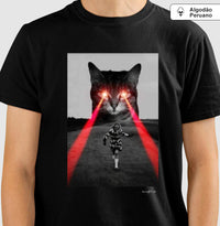 Camiseta premium Laser Cat