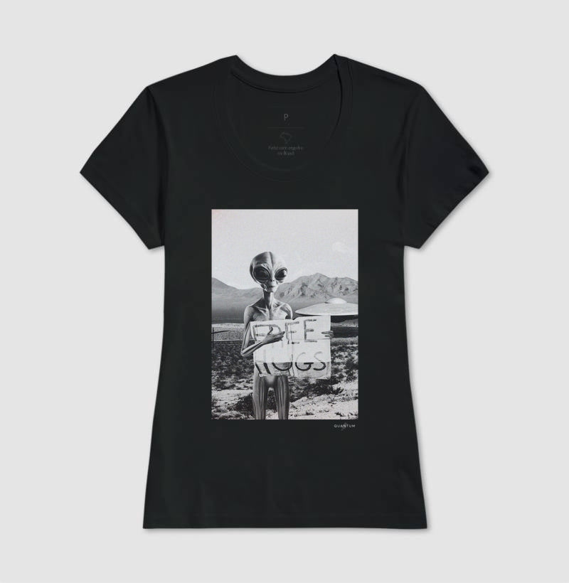 Camiseta Tradicional Abraço Intergaláctico