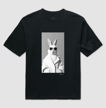 Camiseta Oversized Bunny Gang