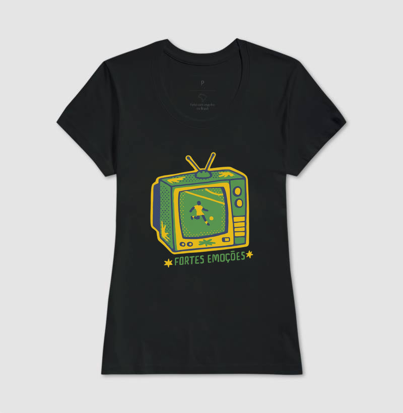 Camiseta Tradicional Fortes Emoções