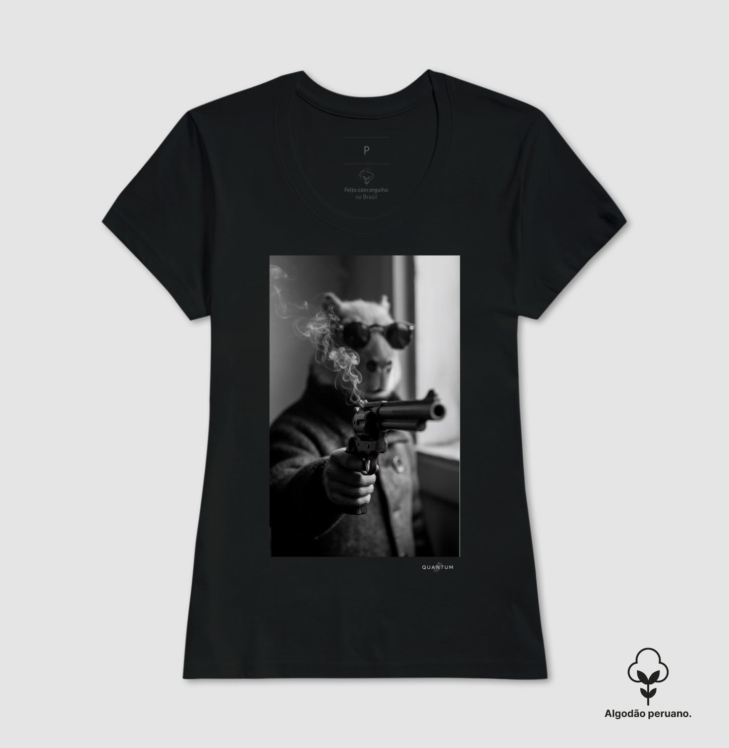Camiseta Premium Capivara Noir