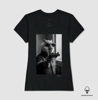 Camiseta premium Capivara Noir
