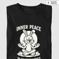 Camiseta premium Inner peace in an outer world