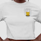 Camiseta Cropped Cervejinha