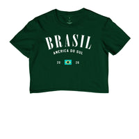 Camiseta Cropped América do Sul