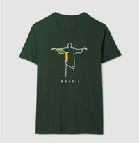 Camiseta Tradicional Deus é Brasileiro
