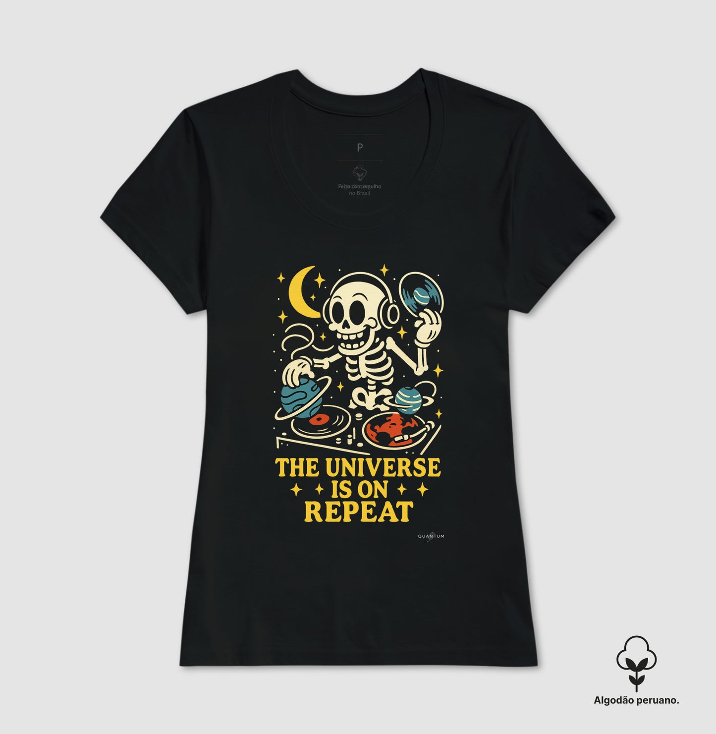 Camiseta premium The universe is on repeat