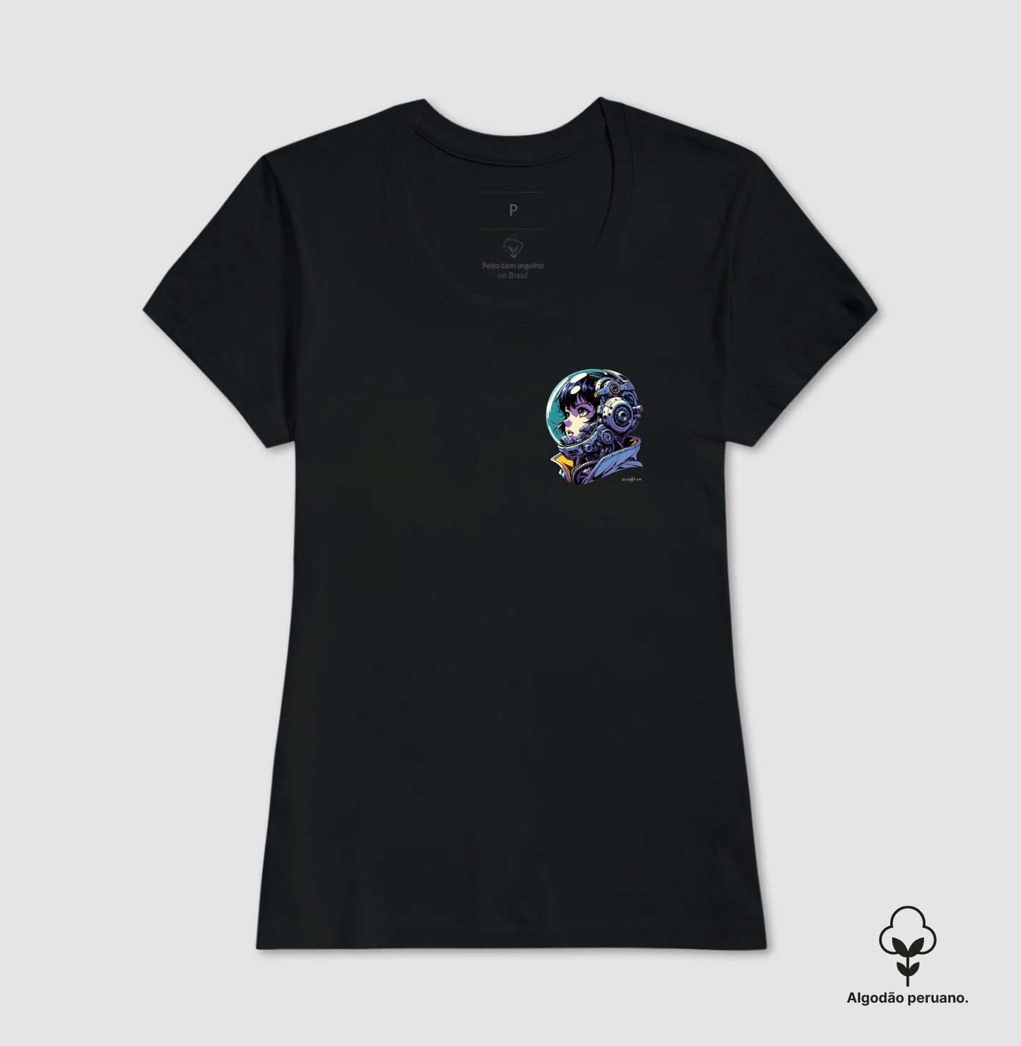 Camiseta premium Astronauta futurista