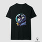 Camiseta premium astronauta futurista