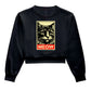 Moletom cropped Meow