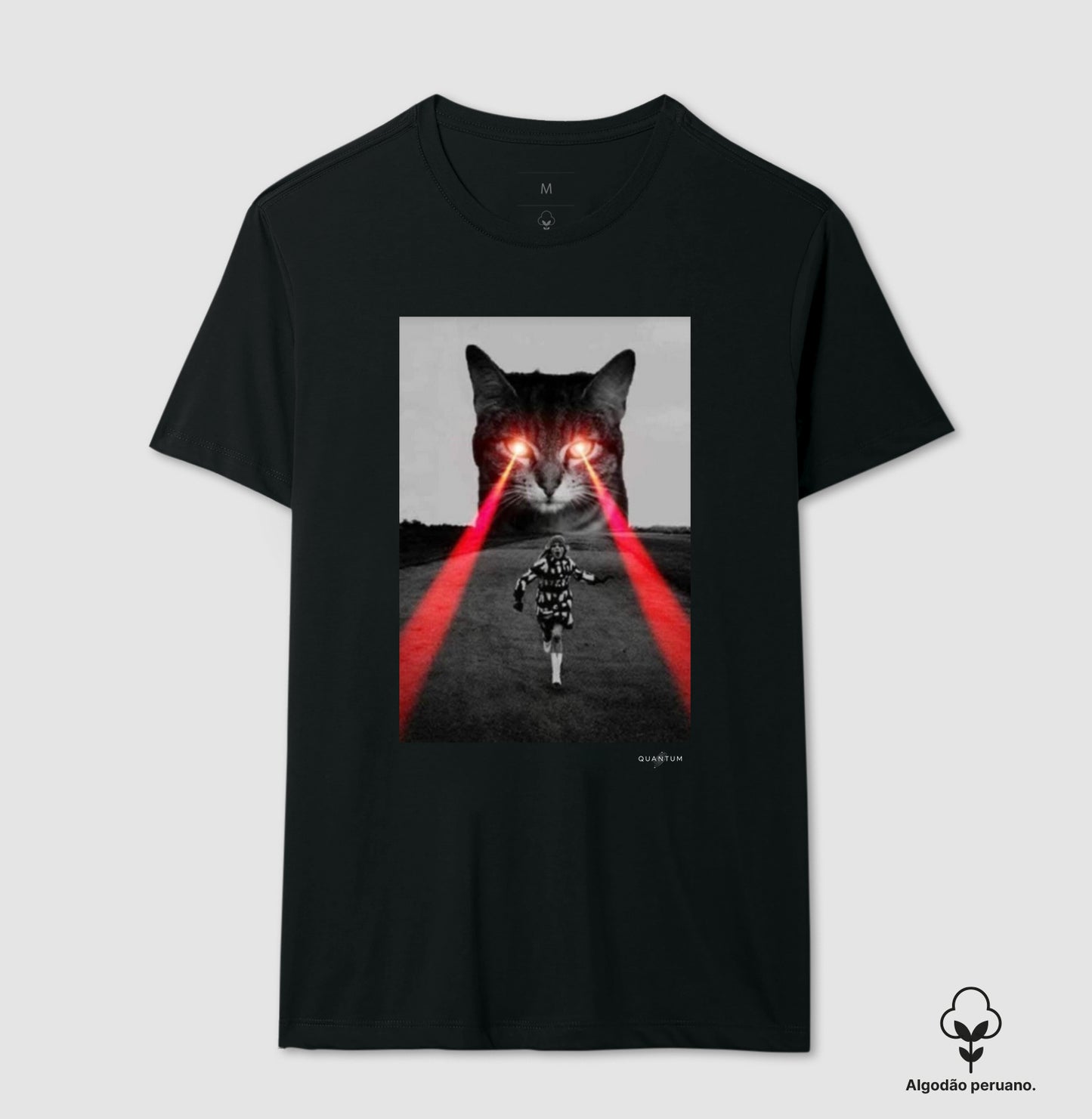 Camiseta Premium Laser Cat