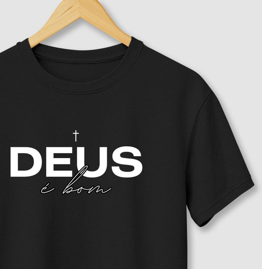 Camiseta tradicional Deus é bom