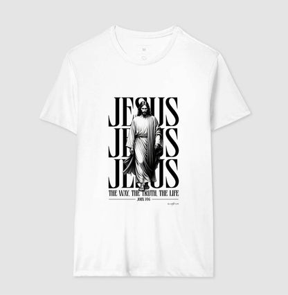 Camiseta tradicional Jesus is the way