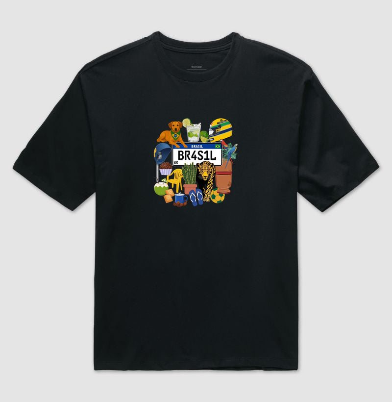 Camiseta Oversized Brasilcore