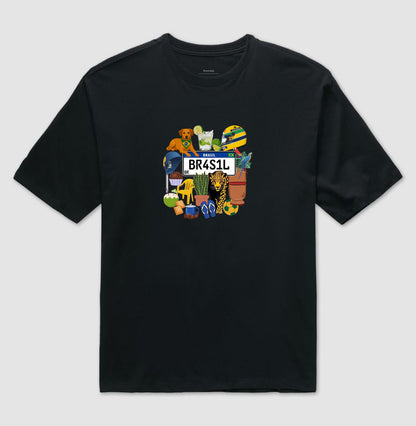 Camiseta Oversized Brasilcore