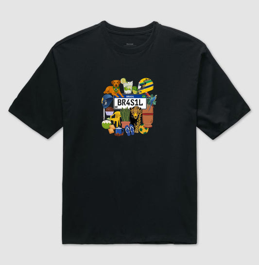 Camiseta Oversized Brasilcore