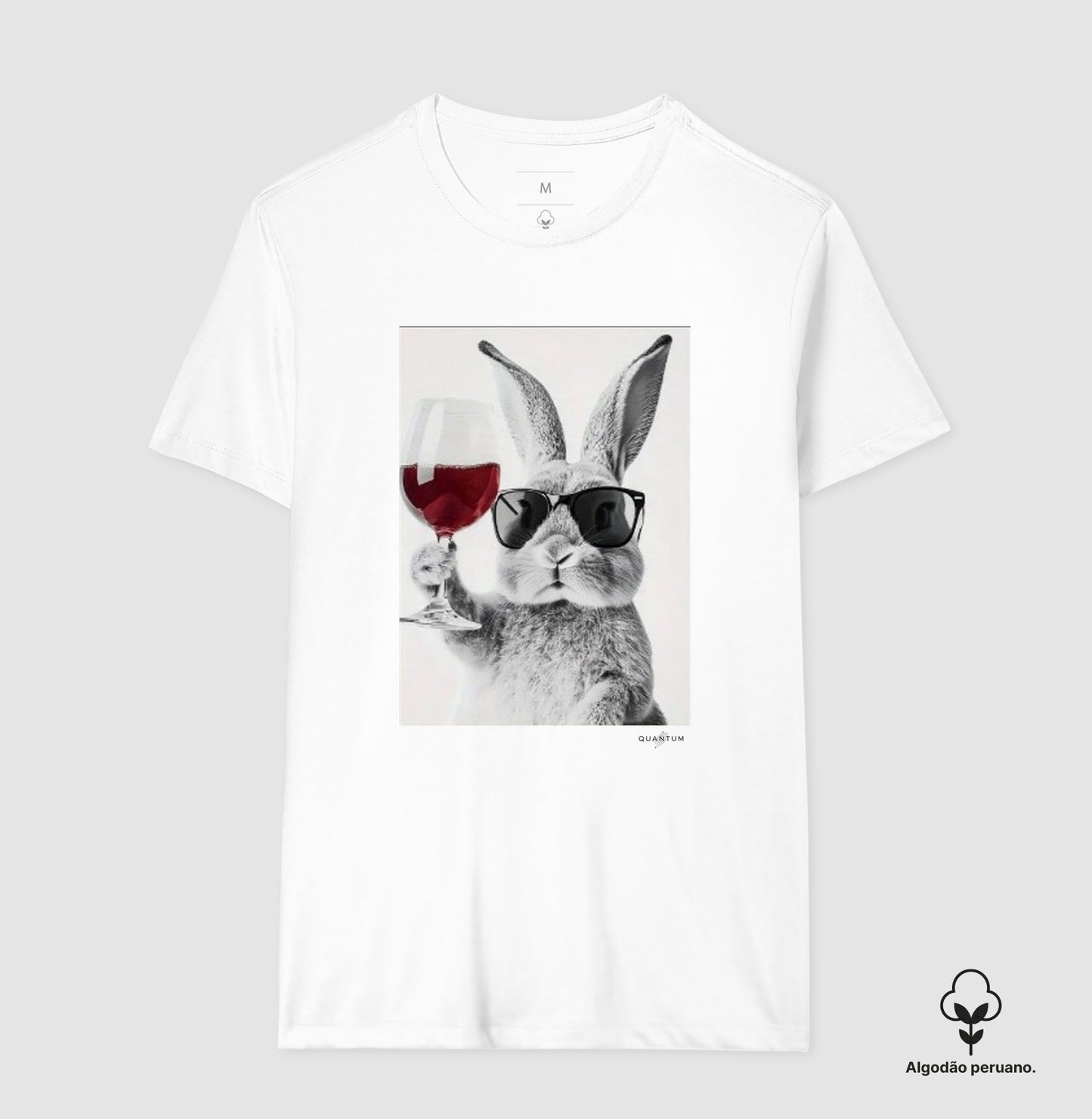 Camiseta premium Sommelier Bunny