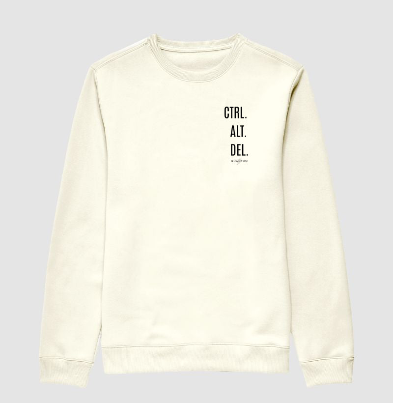 Moletom gola careca Reinicie-se