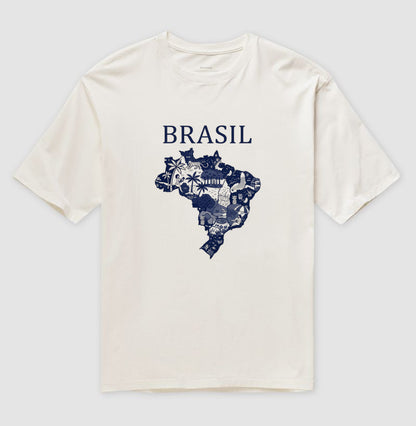Camiseta Oversized Raízes