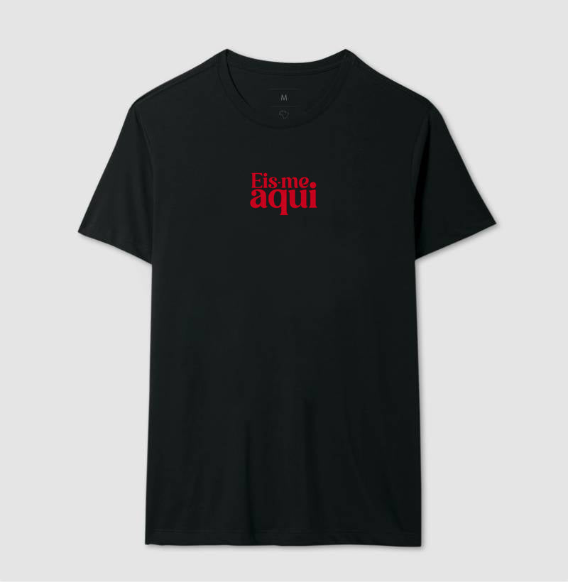 Camiseta tradicional Eis-me aqui