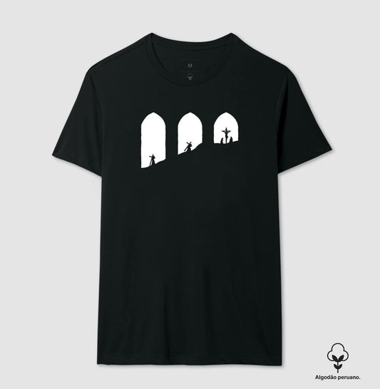 Camiseta premium Paixão de Cristo
