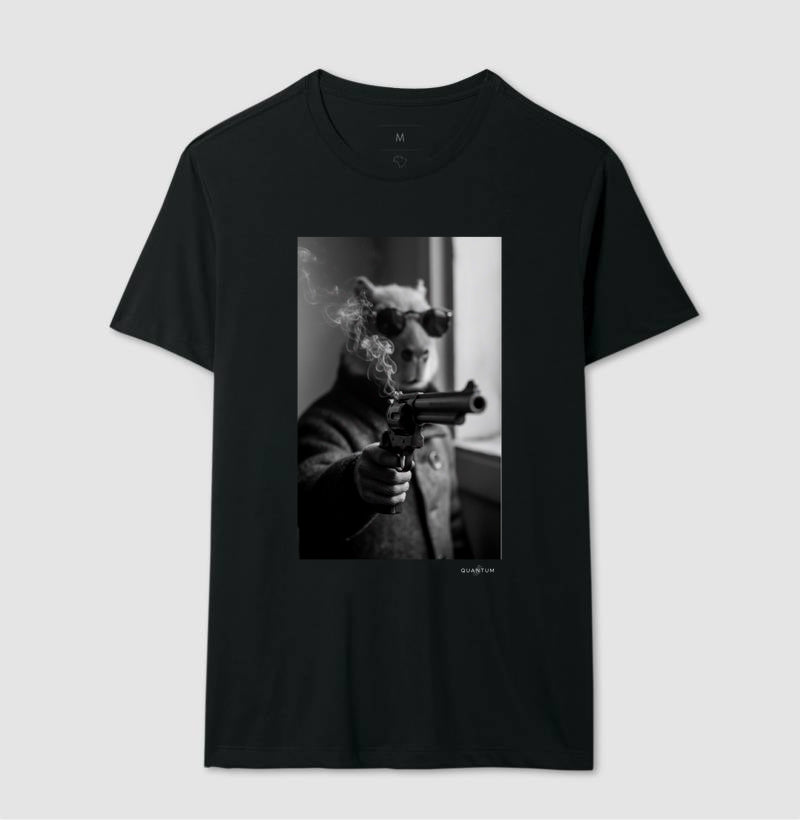 Camiseta Tradicional Capivara Noir