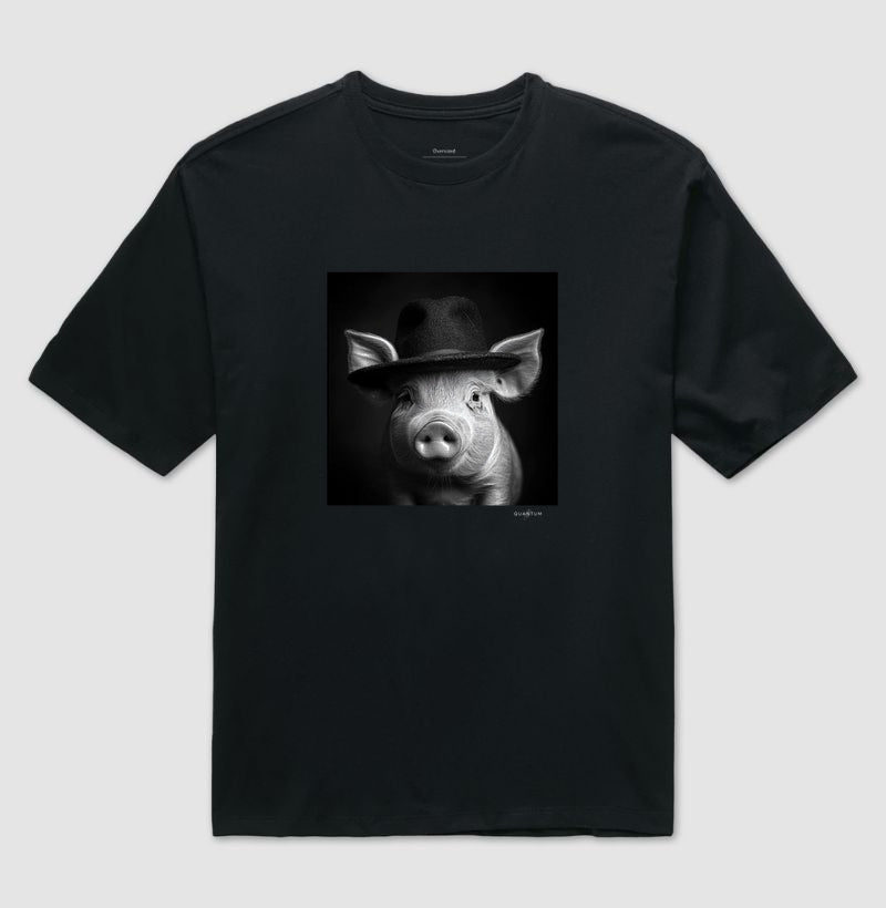 Camiseta Oversized Bacon Boss