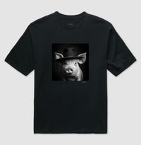 Camiseta oversized Bacon Boss