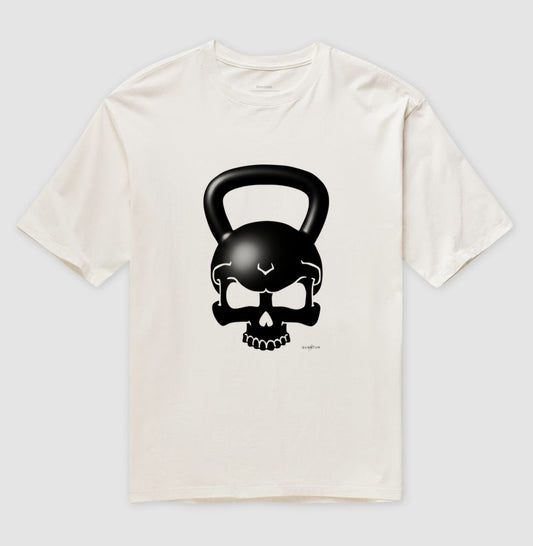 Camiseta Oversized Peso Caveira