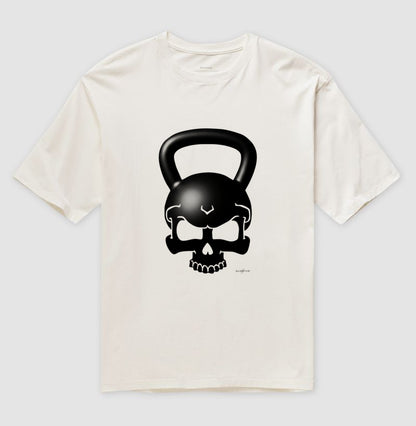 Camiseta oversized Peso Caveira
