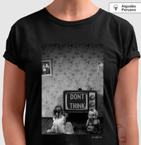 Camiseta premium Não Pense