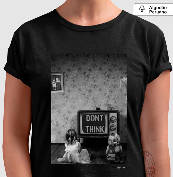 Camiseta premium Não Pense