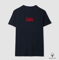 Camiseta premium Eis-me aqui