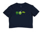 Camiseta Cropped Tropical