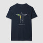 Camiseta Tradicional Deus é Brasileiro