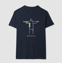 Camiseta Tradicional Deus é Brasileiro