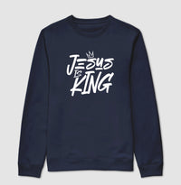 Moletom gola careca Jesus is King
