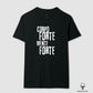 Camiseta premium Corpo forte, mente forte