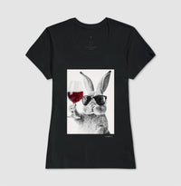 Camiseta Tradicional Sommelier Bunny