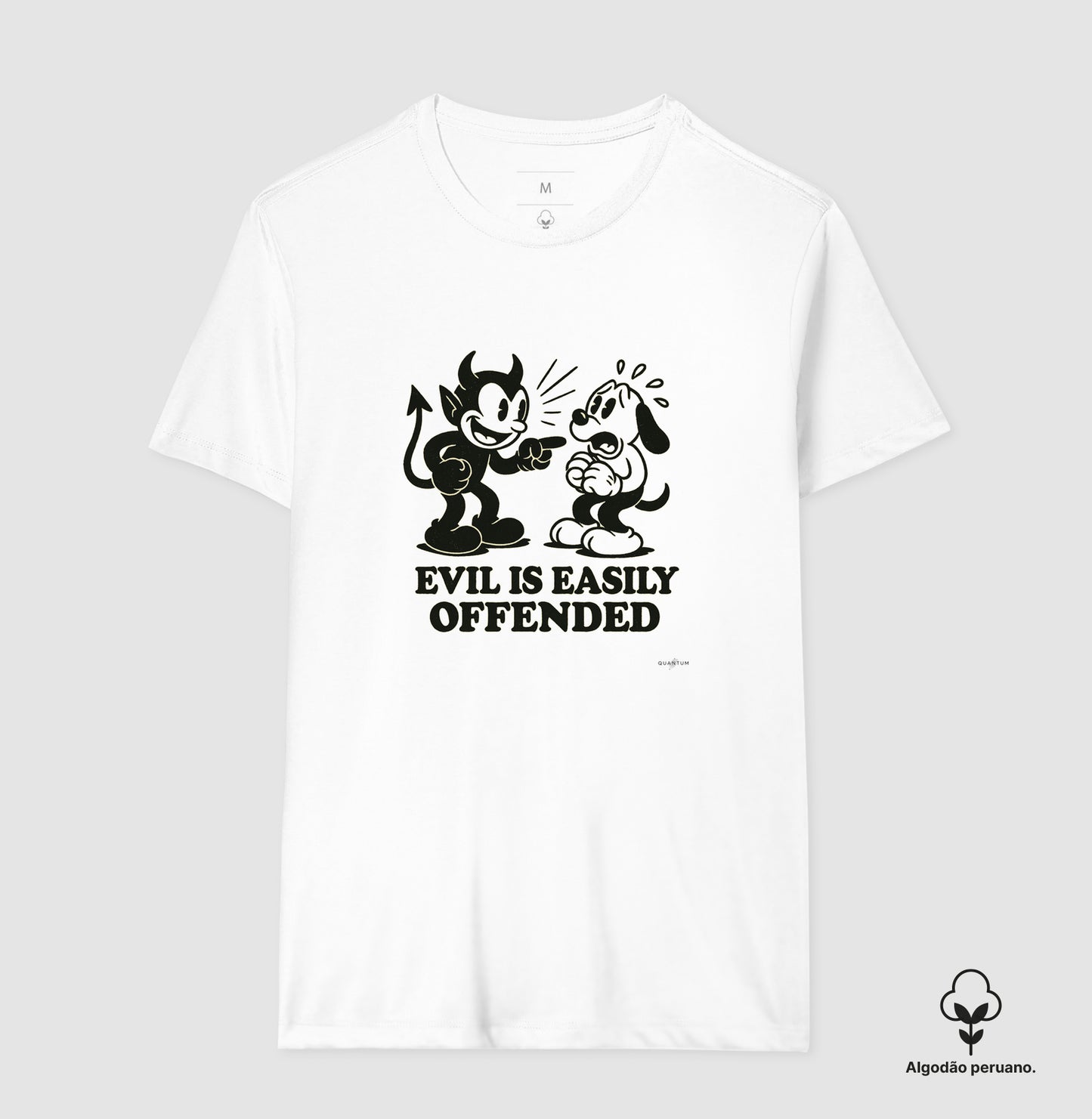 Camiseta premium Evil is easily offended