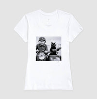 Camiseta Tradicional Black Cat Command