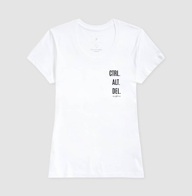 Camiseta Tradicional Reinicie-se