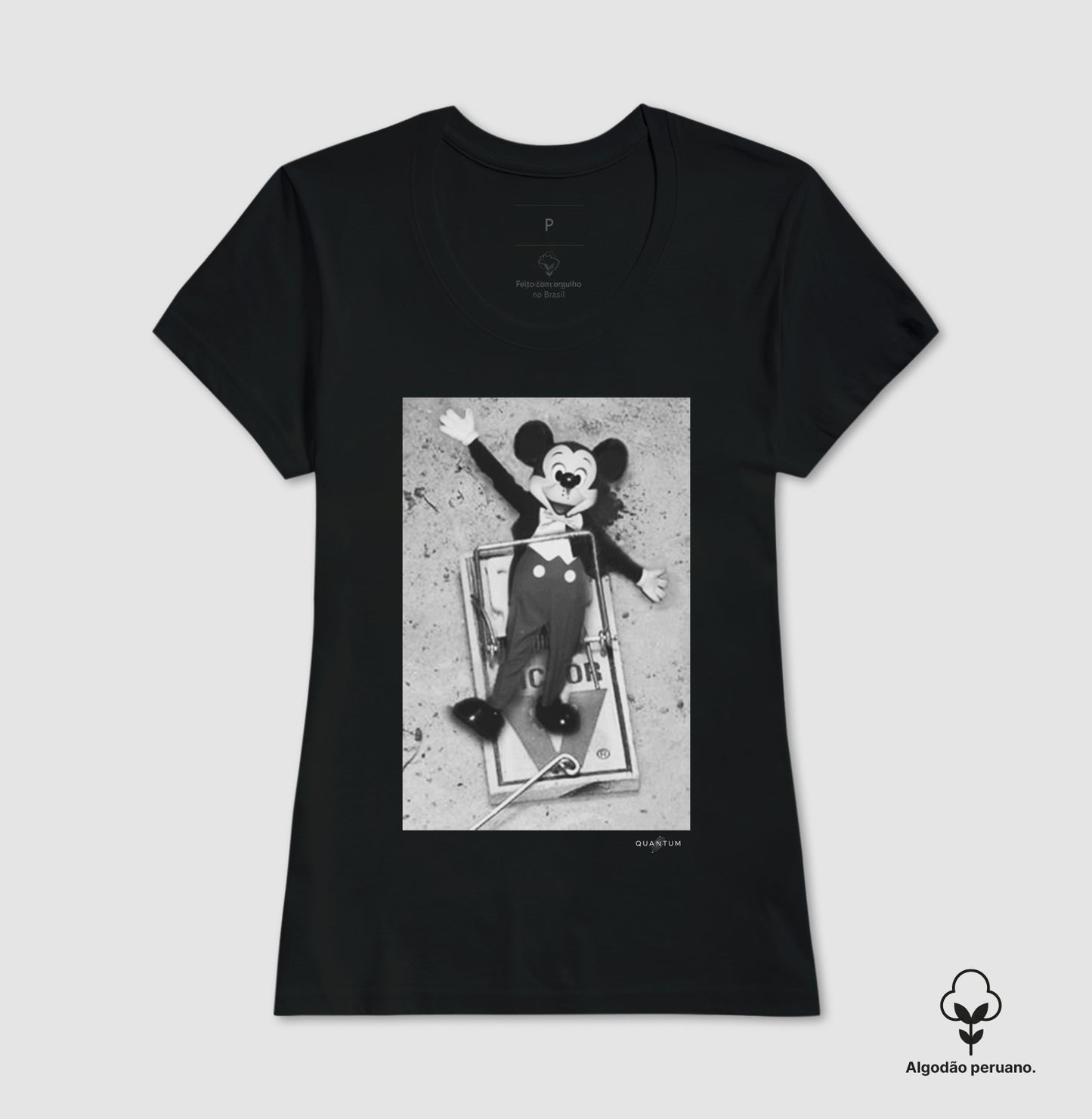 Camiseta Premium Game Over, Mickey!