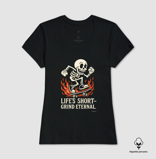Camiseta premium Life's short grind eternal