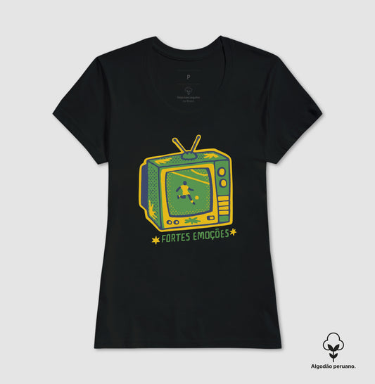 Camiseta Premium Fortes Emoções