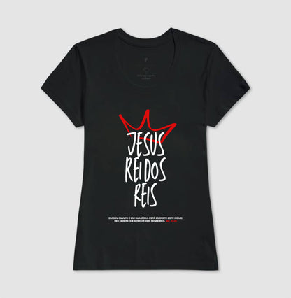 Camiseta tradicional Jesus Rei dos Reis