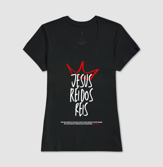 Camiseta tradicional Jesus Rei dos Reis
