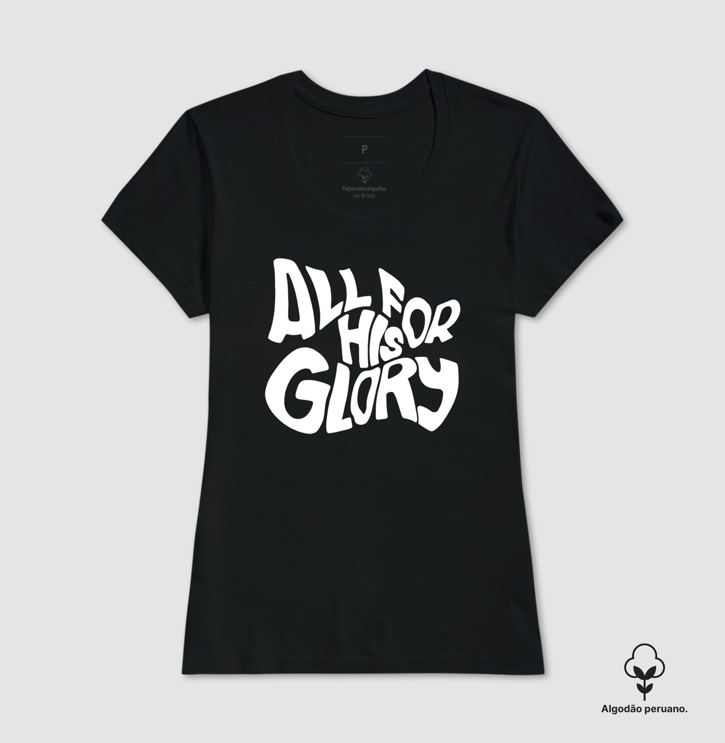 Camiseta premium All For His Glory